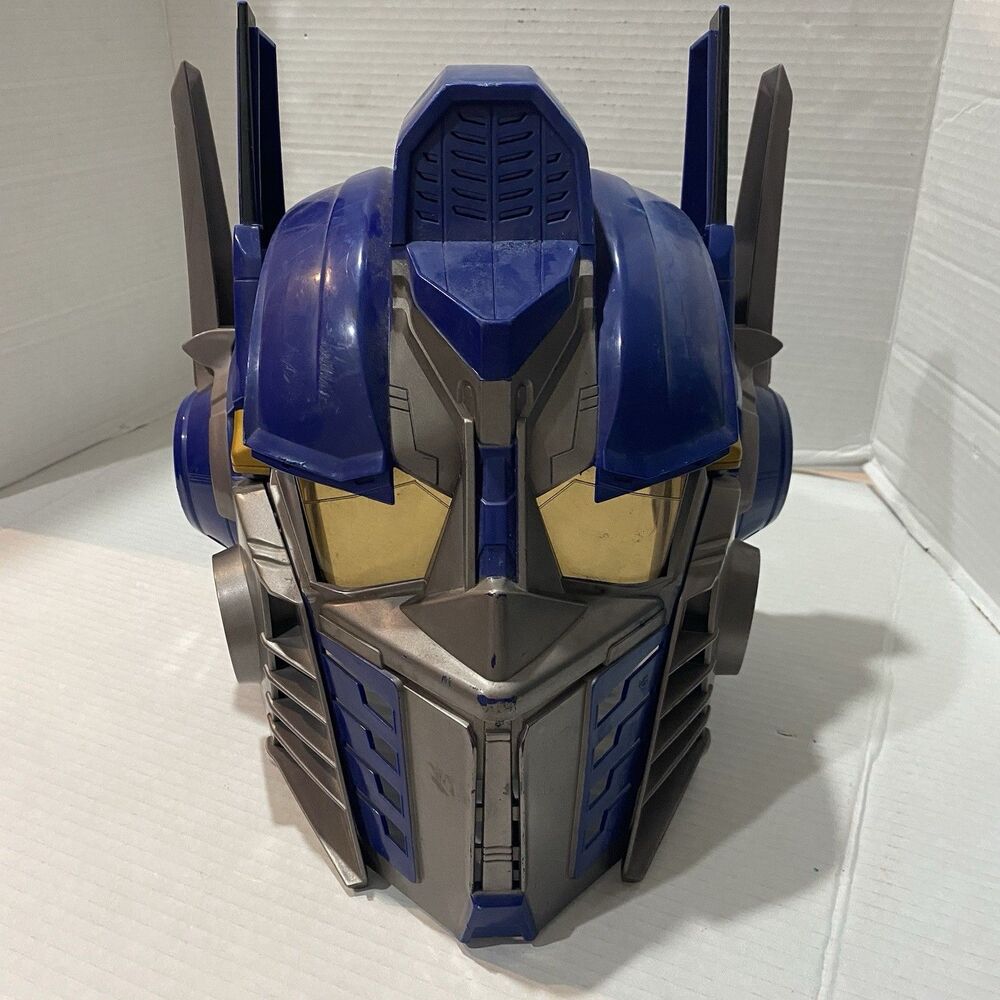 Transforming Hero Mask for Kids - Blue and Silver